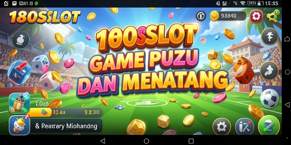 Screenshot gameplay 180SLOT menampilkan tantangan puzzle yang menuntut keterampilan berpikir.