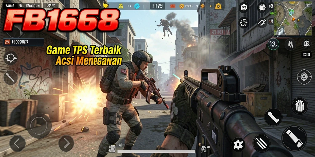 Tampilan gameplay intens dari FB168 dengan aksi menegangkan.