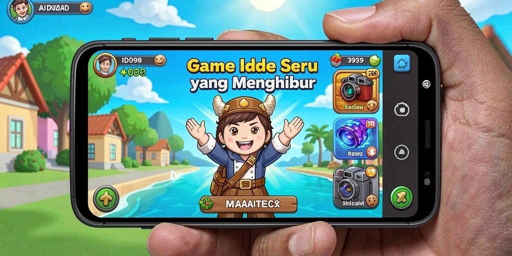 Screenshot gameplay <strong>ID098</strong> menampilkan aksi seru dan karakter yang berinteraksi dalam game Idle.