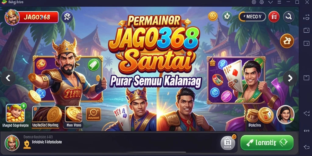 Tampilan gameplay JAGO368 yang menarik dan menghibur.
