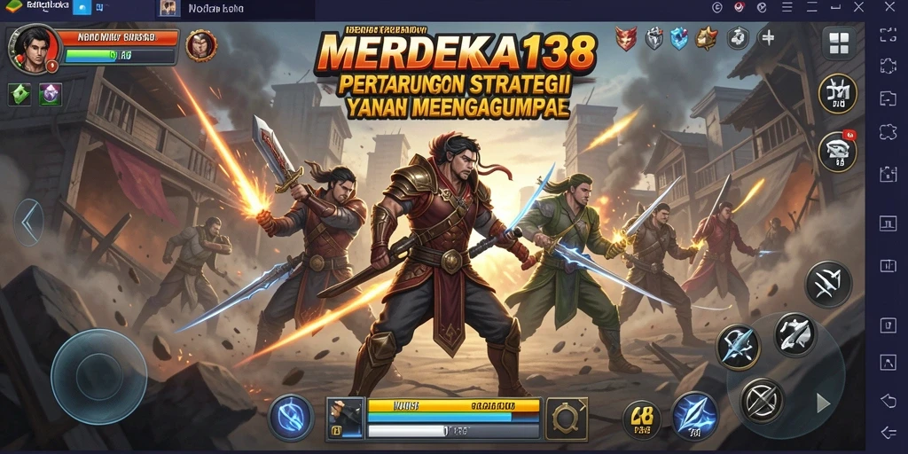 Gameplay seru dan strategi yang mendebarkan di MERDEKA138.