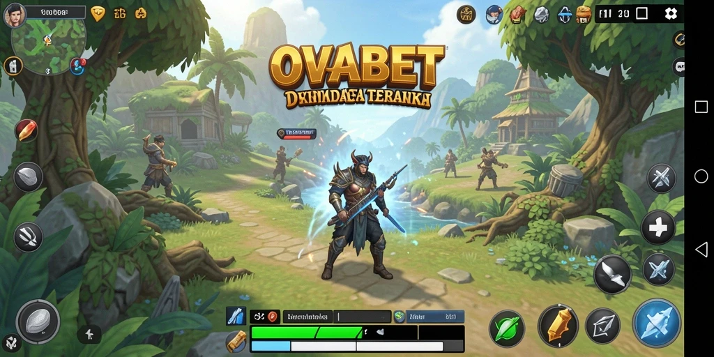 Tampilan menarik dari gameplay OVABET yang menampilkan eksplorasi dunia terbuka.