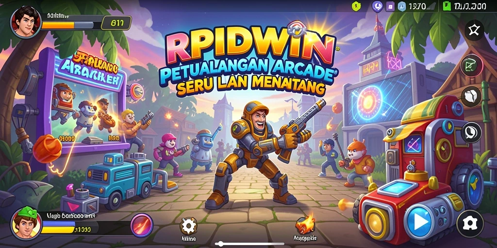 Tampilan gameplay RPIDWIN yang menarik dan seru.