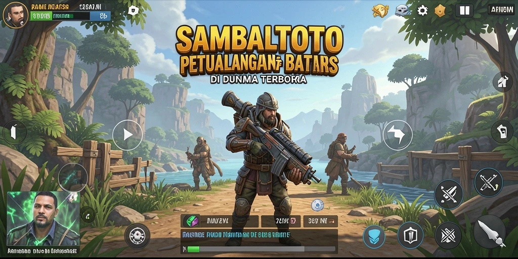 Tampilan gameplay <strong>SAMBALTOTO</strong> di dunia terbuka yang menakjubkan.